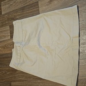 Women's khaki skirt